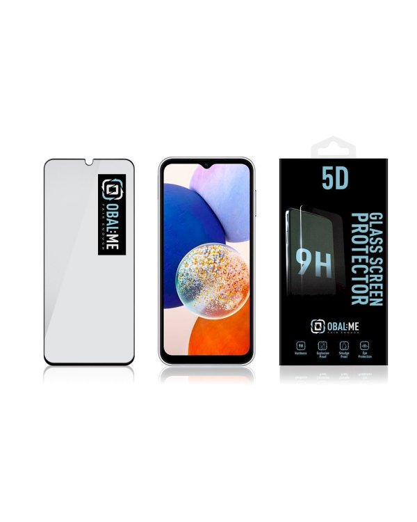 Дополнительное изображение книги «OBAL:ME 5D Glass Screen Protector Защитное стекло для Samsung Galaxy A14 4G/5G / чёрный»