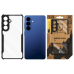 Tactical Quantum Stealth Cover Защитный чехол для Samsung Galaxy S26+ / прозрачный/чёрный