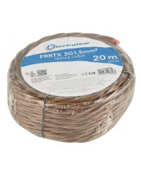 Electraline 16813 FRRTX Текстильный кабель 3G1.5 мм² / 20 м