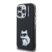 Karl Lagerfeld IML Aquarelle Choupette Case Защитный чехол для iPhone 15 Pro Max / чёрный