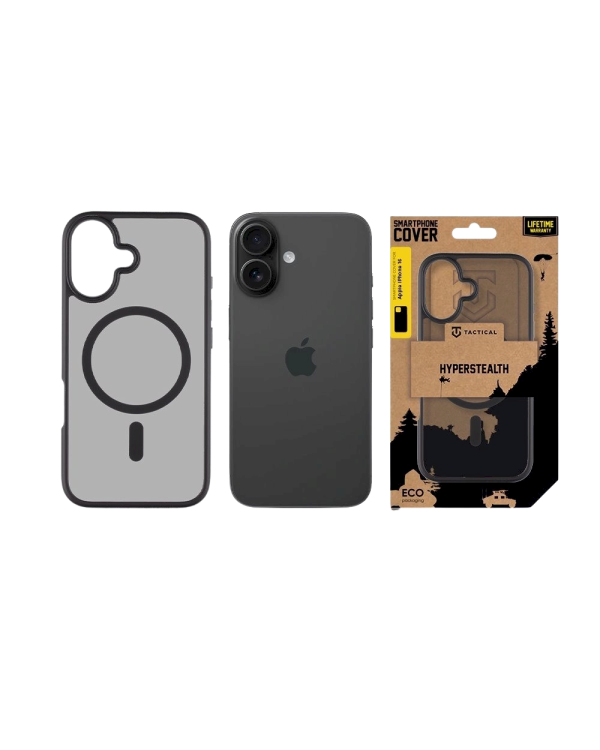 Дополнительное изображение книги «Tactical MagForce Hyperstealth Cover Защитный чехол для iPhone 16 / асфальт»