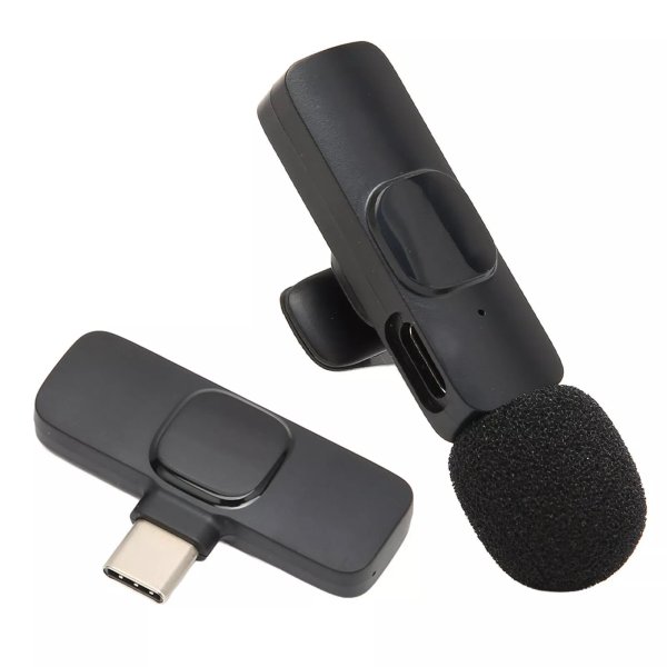 Обложка книги «RoGer K9 Digital 360° Беспроводной петличный микрофон USB-C / Lightning / -42dB / 20m»