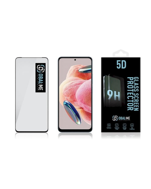 Дополнительное изображение книги «OBAL:ME 5D Glass Screen Protector Защитное стекло для Xiaomi Redmi 12 4G/5G / чёрный»