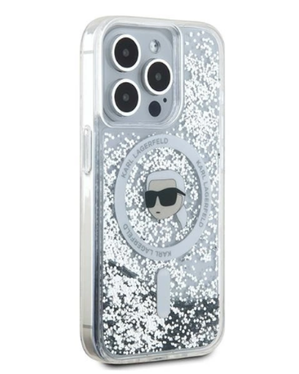 Karl Lagerfeld KLHMP15LLGKISGH Чехол для Apple iPhone 15 Pro