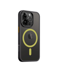 Tactical MagForce Hyperstealth 2.0 Cover Защитный чехол для iPhone 14 Pro Max / чёрный/жёлтый