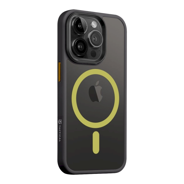 Обложка книги «Tactical MagForce Hyperstealth 2.0 Cover Защитный чехол для iPhone 14 Pro Max / чёрный/жёлтый»