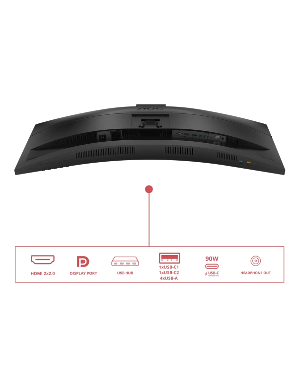 AOC CU34E4CW UltraWide Quad HD Монитор 34"