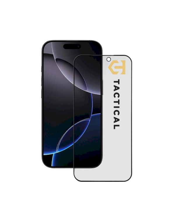 Tactical Glass Shield Privacy Stealth 5D Защитное стекло для Apple iPhone 17 Pro Max / чёрный