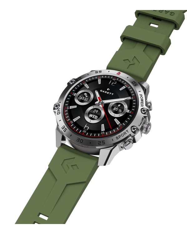 Garett V14 Silver steel Смарт-часы