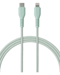 Qualo QKN-CL-21 Kабель USB-C - Lightning 12W / 1.5m / ментол