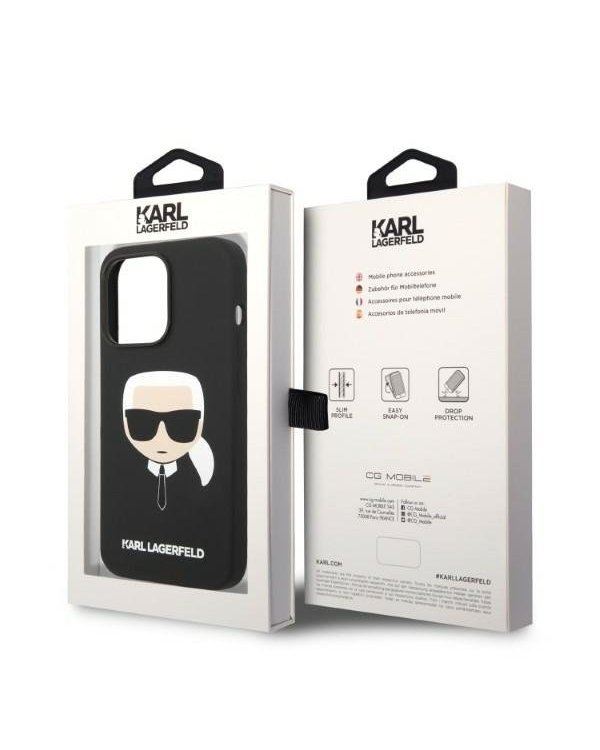 Karl Lagerfeld KLHMP14LSLKHBK Чехол для Apple iPhone 14 Pro
