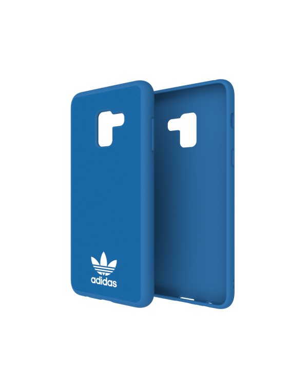Adidas OR Moulded Case Оригинальный Чехол - Бампер для Samsung A730 Galaxy A8+ (2018) Синий