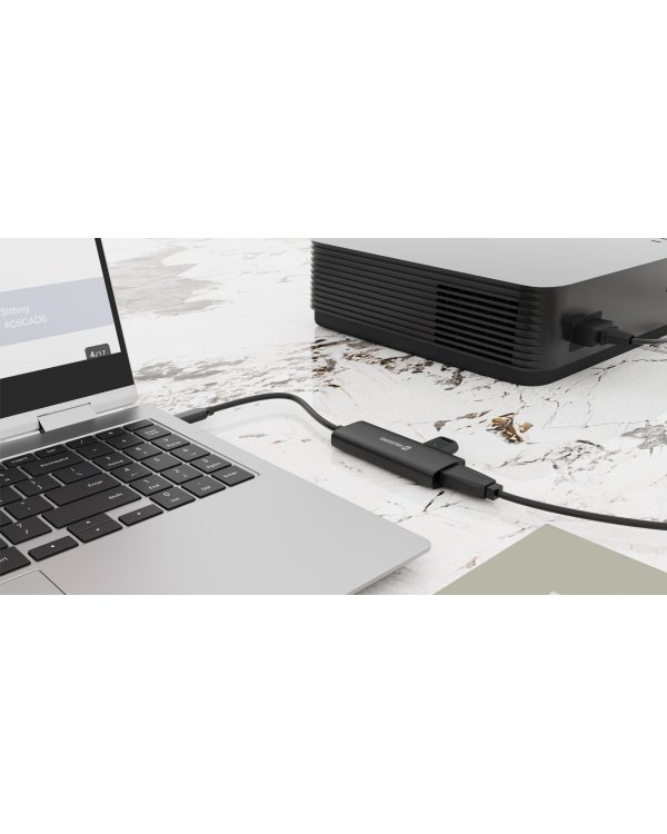 Swissten 4in1 USB-C Hub Многопортовая док-станция 100W / HDMI 4K / 2x USB-A