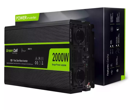 Green Cell INV11 Aдаптер питания & инвертор Авто 12W