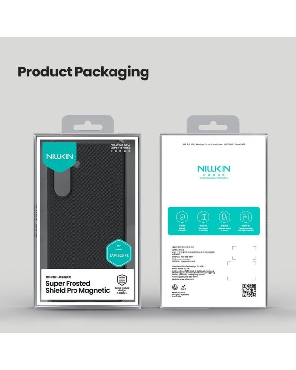 Nillkin Super Frosted PRO Magnetic Back Cover Чехол для Samsung Galaxy S25 FE