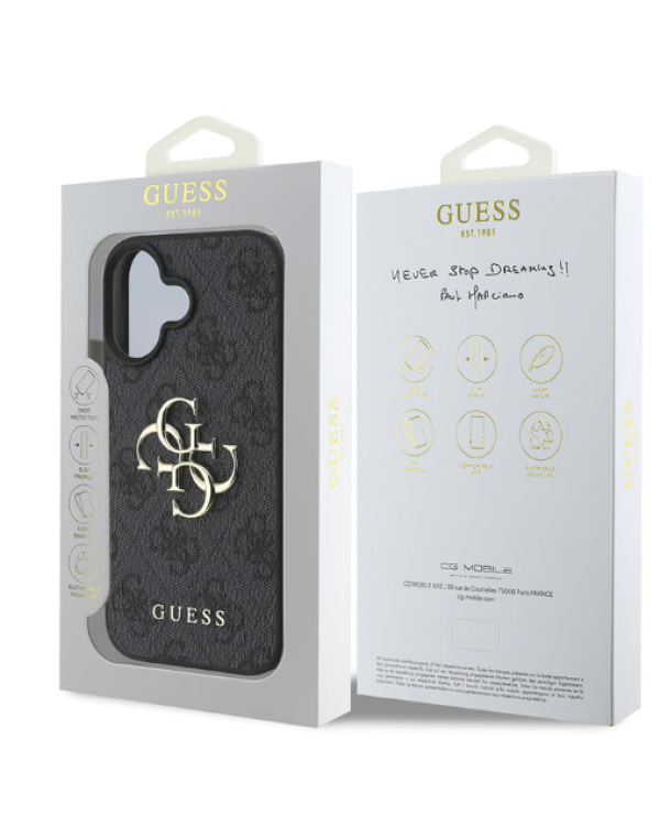 Guess GUHCP16S4GMGGR Чехол для Apple iPhone 16