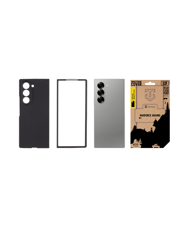Tactical MagForce Aramid Cover Защитный чехол для Samsung Galaxy Z Fold 6 / чёрный