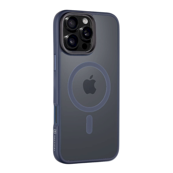 Обложка книги «Tactical MagForce Hyperstealth Cover Защитный чехол для iPhone 16 Pro Max / глубокий синий»