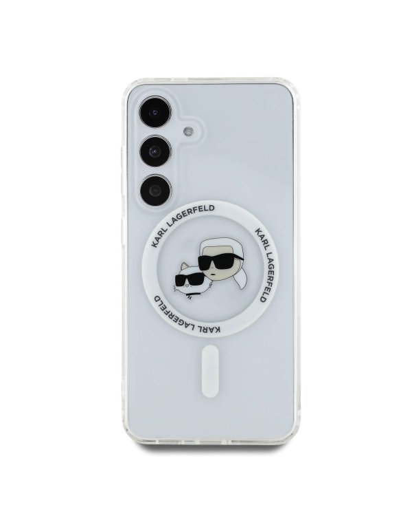 Karl Lagerfeld IML K&CH Heads MagSafe Case Чехол для Samsung Galaxy S25