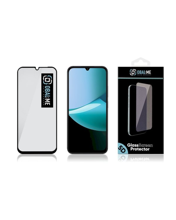 Дополнительное изображение книги «OBAL:ME 5D Glass Screen Protector Защитное стекло для Xiaomi Redmi 15C 4G/5G / чёрный»