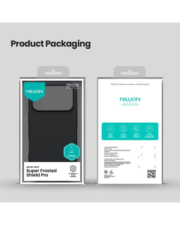 Nillkin Super Frosted PRO Back Cover Чехол для Apple iPhone 17 Pro Max