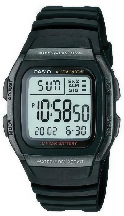 CASIO W-96H-1BVDF Мужские часы