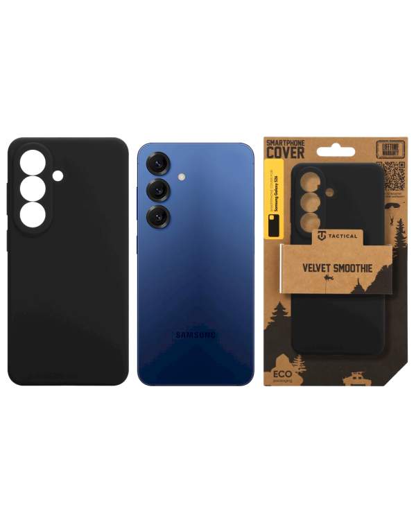 Tactical Velvet Smoothie Cover Защитный чехол для Samsung Galaxy S26 / асфальт