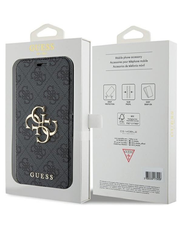 Guess GUBKP15X4GMGGR Чехол-книжка для Apple iPhone 15 Pro Max