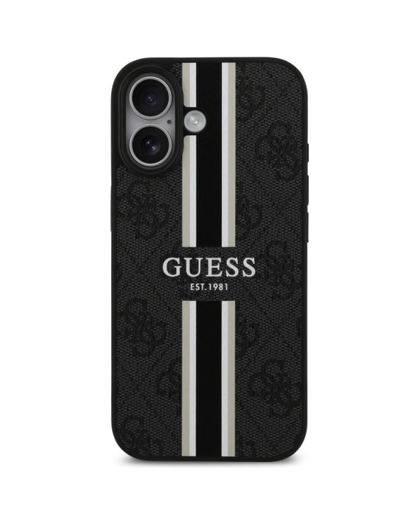 Guess 4G Printed Stripes MagSafe Case Чехол для Apple iPhone 17