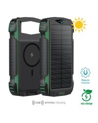 4smart Solar Power Bank Переносная зарядная батарея UltiMag 20000 mAh