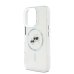 Karl Lagerfeld IML K&CH Heads Metal Frame MagSafe Case Защитный чехол для iPhone 16 Pro Max / прозрачный
