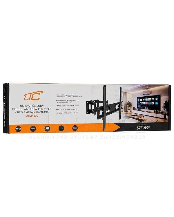 Lamex LXLCD102 Настенное крепление для телевизора 99" / 45 kg / 600x400