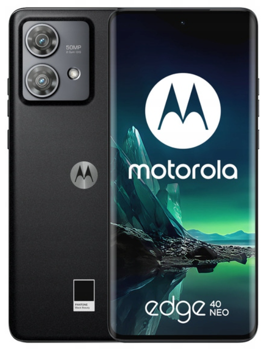 Обложка книги «Motorola Edge 40 Neo 5G Мобильный телефон 12GB/256GB Black Beauty»