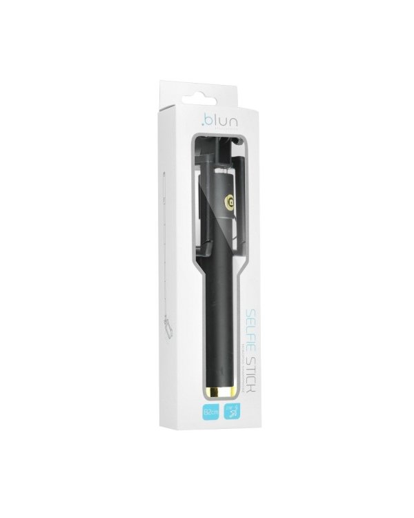 Дополнительное изображение книги «Blun Selfie Stick штатив с проводом 3.5 мм Черный»