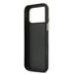 Guess PU Grained 4G Logo Stand Camera Frame Case Защитный чехол для iPhone 17 Pro Max / чёрный