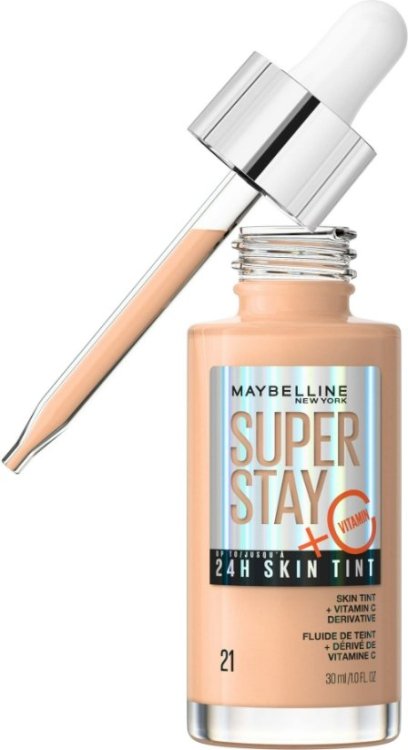 Maybelline Super Stay 24H Skin Tint + Vitamin C 21 Основа Под Макияж 30 ml