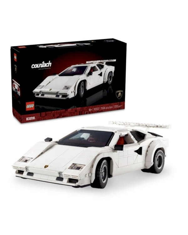 LEGO 10337 ICONS Lamborghini Countach 5000 Quattrovalvole Модельный Конструктор Авто