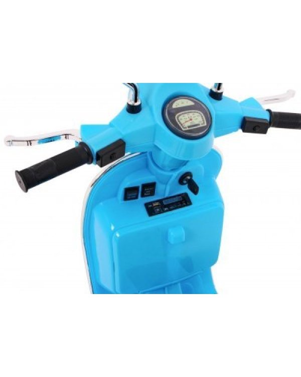 Vespa Scooter Детский электроскутер Синий