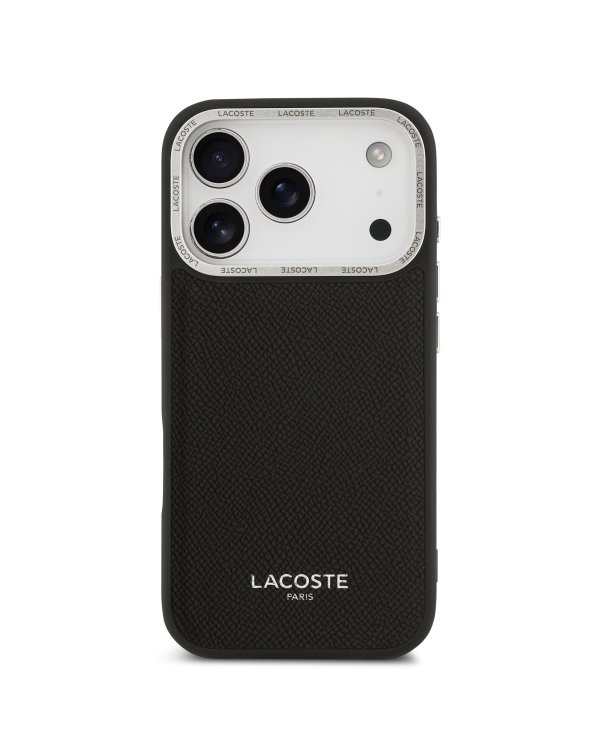 Lacoste PU Leather Champs Elysees MagSafe Чехол для iPhone 17 Pro