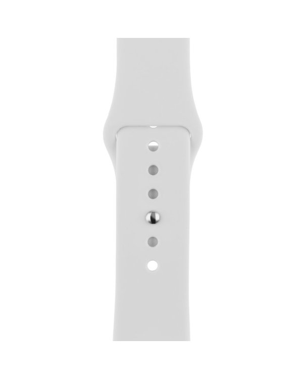 OBAL:ME Silicone Strap Ремешок для часов Apple Watch 38-41mm S-M / белый