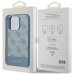 Guess GUHCP15LG4GLBL Чехол для Apple iPhone 15 Pro