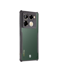 Tactical Quantum Stealth Cover Защитный чехол для Infinix Note 40 Pro 4G / прозрачный/чёрный