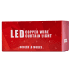Дополнительное изображение книги «RoGer LED Светящийся Провод 300 LED Тепло-белый 3x3m»