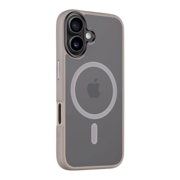 Обложка книги «Tactical MagForce Hyperstealth Cover Защитный чехол для iPhone 16 / светло-серый»