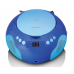 Lenco SCD-625bu CD Bluetooth Mагнитола с микрофоном Синяя