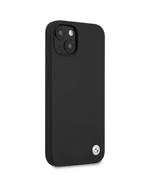 BMW BMHCP13SSILBK Hardcase Silicone Силиконовый защитный чехол для телефона Apple iPhone 13 Mini