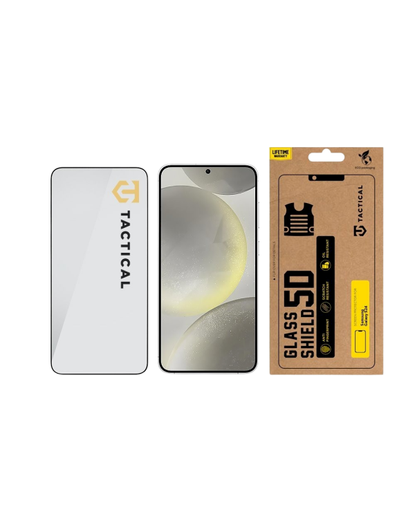 Tactical Glass Shield 5D Защитное стекло для Samsung Galaxy S24/S25 / чёрный