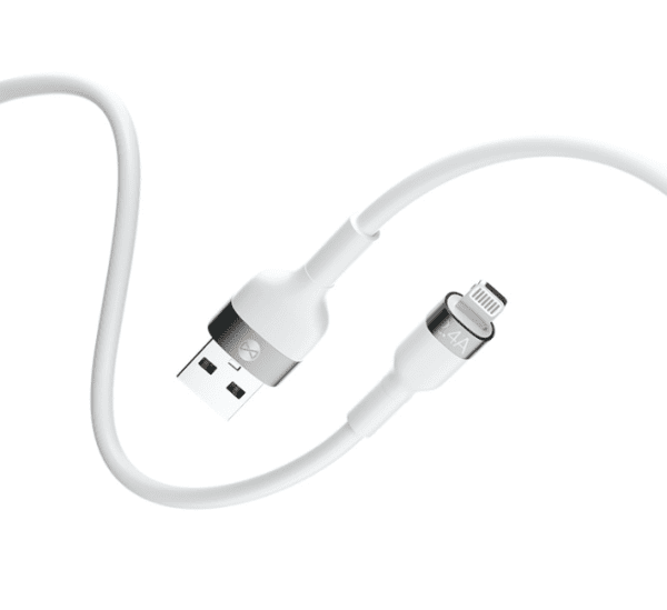 Обложка книги «Forever Flexible Провод USB / Lightning / 1m / 2.4A»