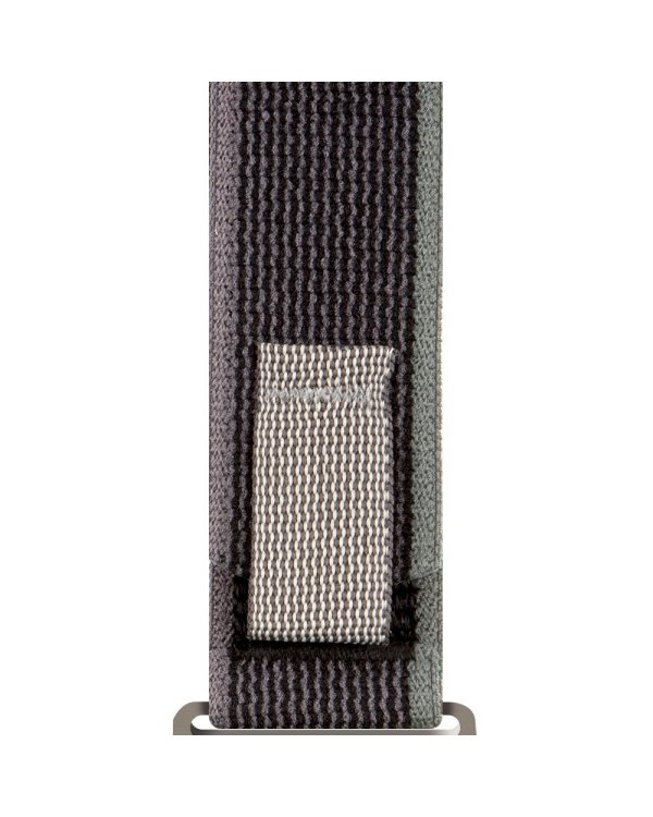 OBAL:ME Textile Strap Ремешок для часов Apple Watch 42-49mm M-L / серый/зелёный