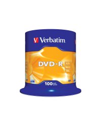 Verbatim DVD-R Записываемые Диски 100шт